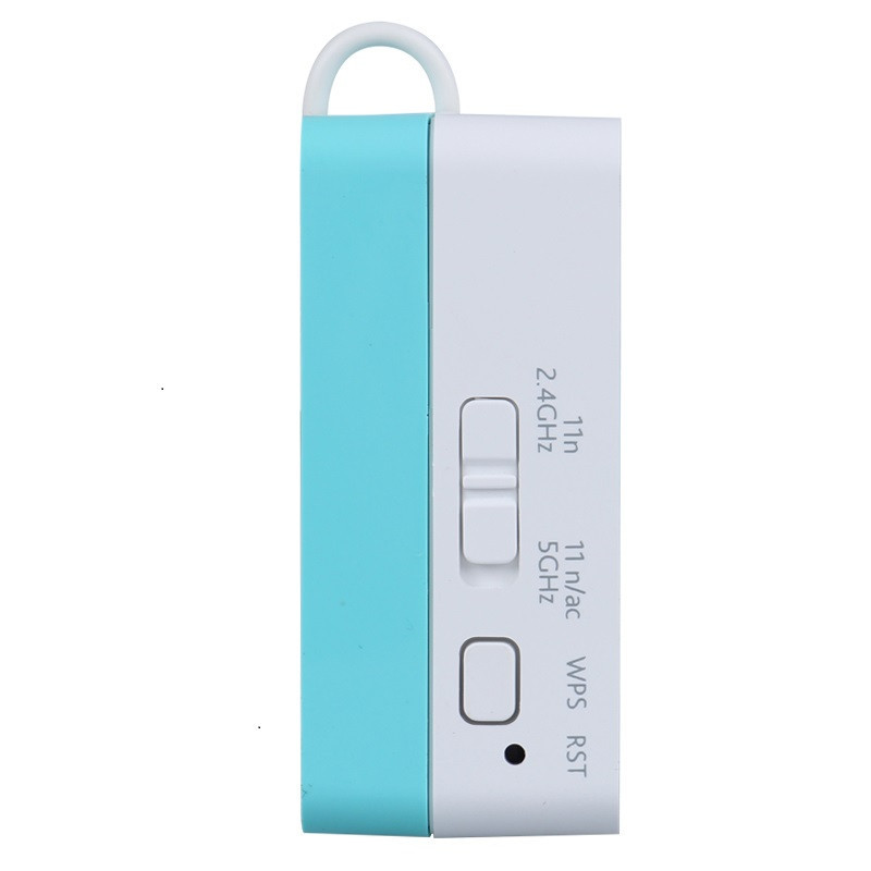 中兴(ZTE)H570A 750M无线路由器家用双频5G穿墙迷你便携WiFi信号扩展增强放大中继器