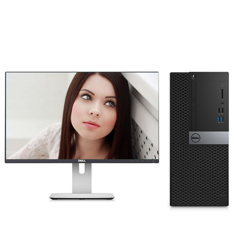 戴尔OptiPlex 5040 MT台式电脑(i5-6200U/4GB/1TB/DVD/2G独显/24寸显示器/三年)