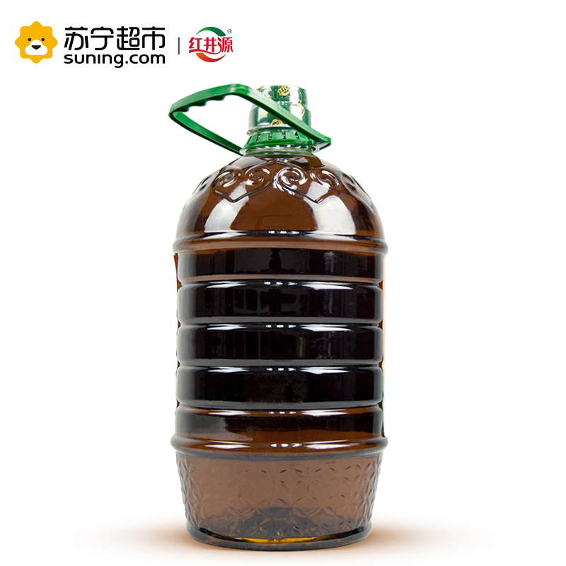 红井源 古法压榨 醇香胡麻油 4.5L 食用油