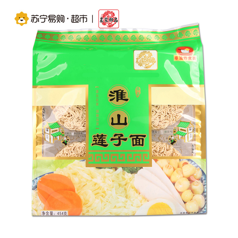 农家御品 淮山莲子面 454g 非油炸方便面