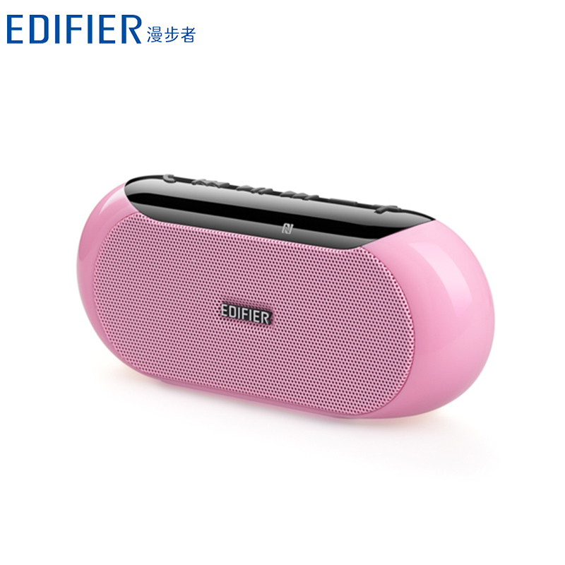 漫步者/Edifier M21 蓝牙音箱 低音炮 手机户外迷你音响 插卡小钢炮 粉色
