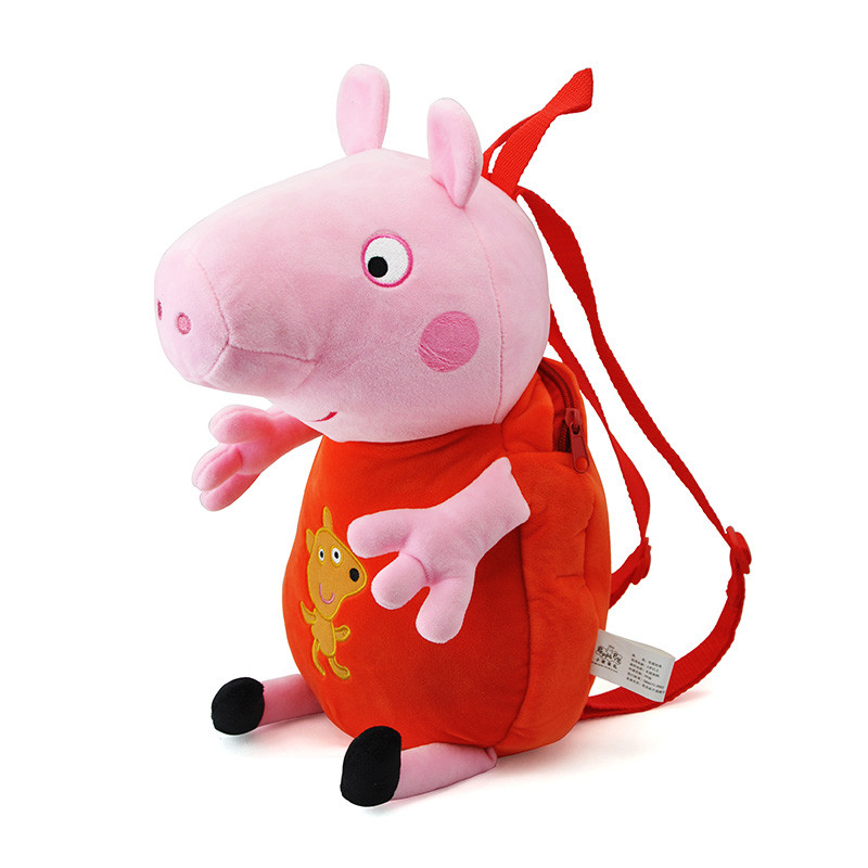 小猪佩奇Peppa Pig毛绒玩具小猪佩奇-佩佩背包 42cm