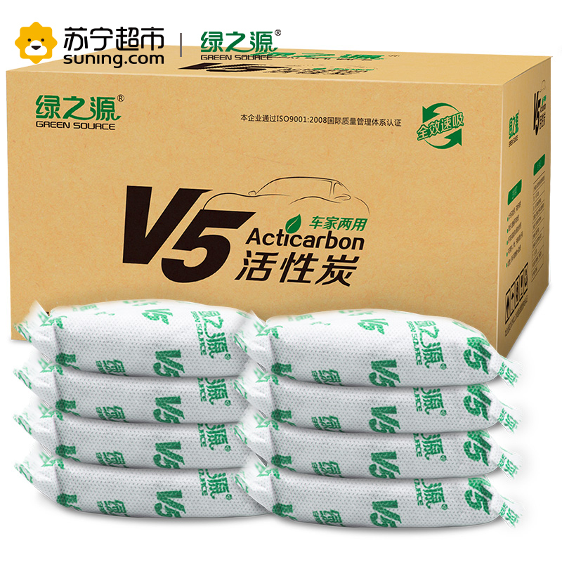 绿之源V5经济装车家两用活性炭3000g