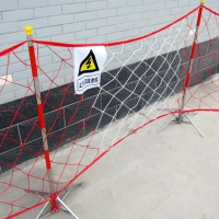 沃图宏业安全网不锈钢四角可伸缩支架 电力施工 安全围网围栏支架