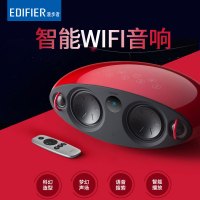 漫步者(Edifier) MA5 智能WIFI音响 光纤音响 无线 蓝牙音箱 红色