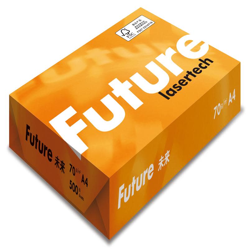 橙未来70gA4(5包装)复印纸图片