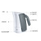 德国博朗(Braun) WK300 电热水壶(白色)