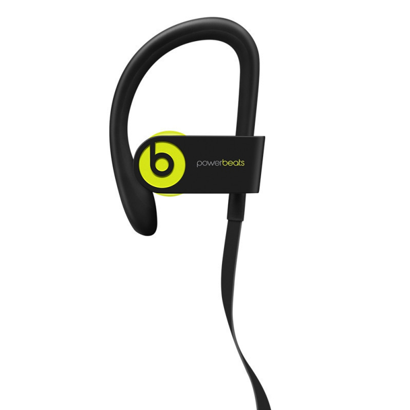 BEATS Powerbeats3 Wireless 无线蓝牙耳机 入耳式运动耳机 耳挂式音乐耳机 (带麦) 荧光黄