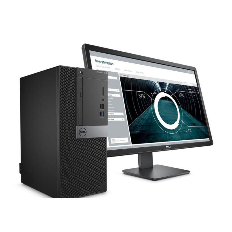 戴尔(Dell)OptiPlex 7040 8G 128G+1TB i7-6700 4G独显 W7 P2317H