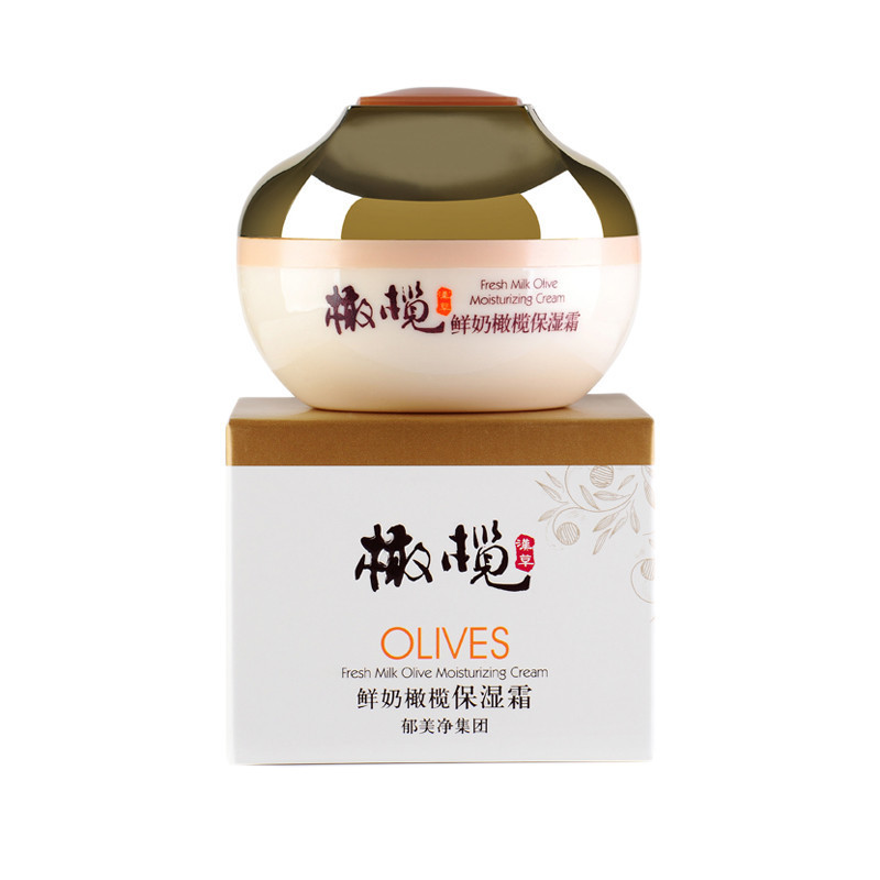 郁美净YUMEIJING 鲜奶橄榄保湿霜 50g