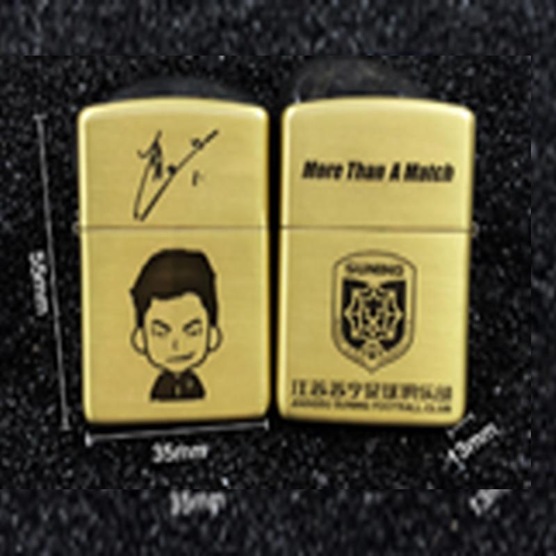 2016俱乐部定制zippo蚀刻168火机(顾超)