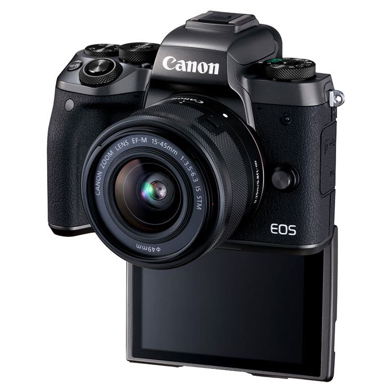 佳能(Canon) EOS M5 微单相机套机 (EF-M 15-45mm f/3.5-6.3 IS STM镜头)图片