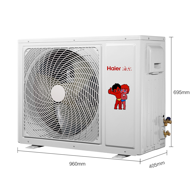 海尔(Haier) 3匹 3级能效 定速 快速冷暖 定位送风 静音 家用空调柜机KFR-72LW/10CBA13高清大图