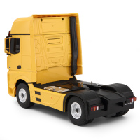 星辉(Rastar)奔驰遥控车拖车组合 充电儿童玩具工程车套装 电动遥控汽车74940黄色