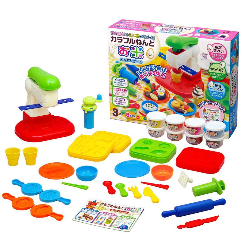 Toyroyal 皇室玩具彩泥 安全无毒儿童橡皮泥模具工具套装 米黏土