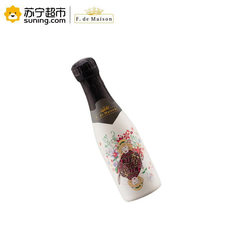 美圣世家朱迪斯小皇后低醇起泡白葡萄酒200ml