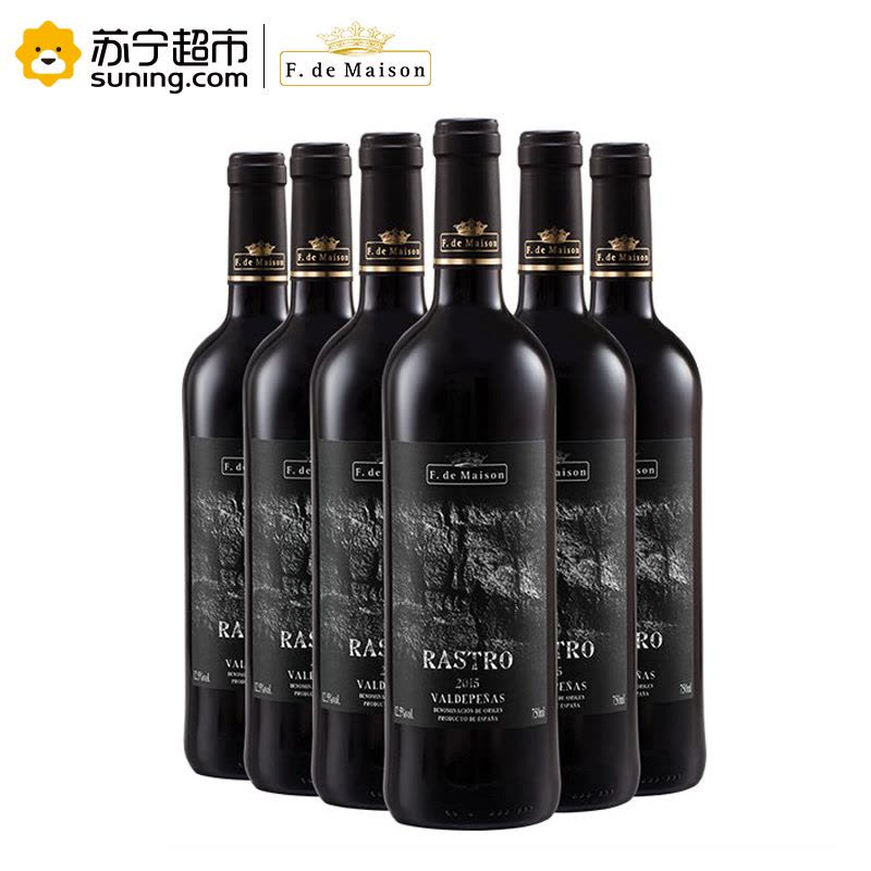 美圣世家深岩红葡萄酒750ML*6图片