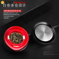 物生物(RELEA)微笑460ML便携保温杯男女 创意时尚不锈钢直身杯子学生水杯茶杯办公日用保温杯长效水杯