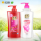 采乐(caile)植物花香凝萃祛屑洗发露丝质柔滑型(750ml+50ml)+采乐珍珠营养滋润美肤沐浴露1L
