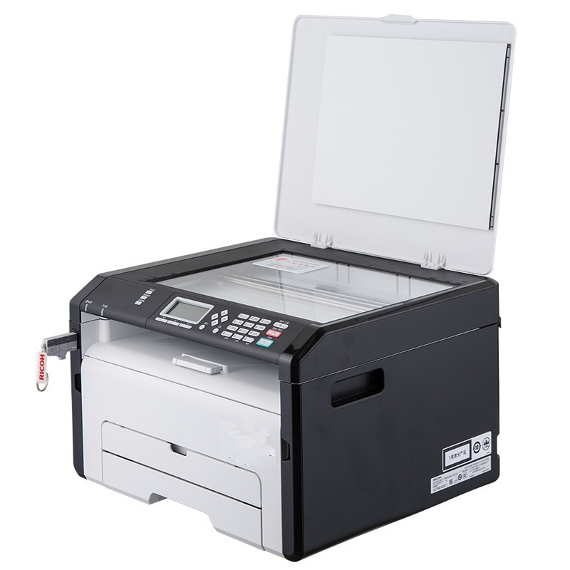 理光(Ricoh)SP 221S A4多功能机 复合激光一体机 激光打印机 复印扫描高清大图