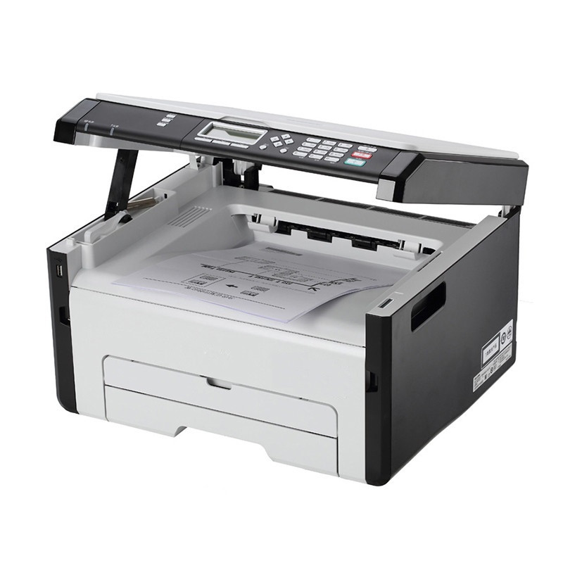理光(Ricoh)SP 221S A4多功能机 复合激光一体机 激光打印机 复印扫描高清大图