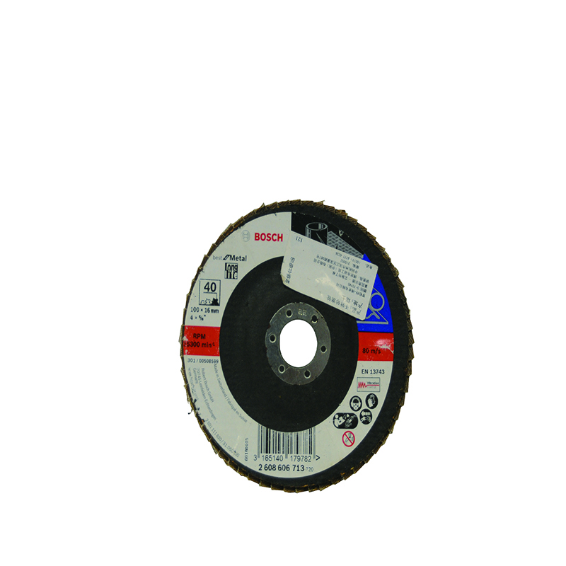 博世 100mm40目千叶砂磨轮(金属顶 级型) 2 608 606 713