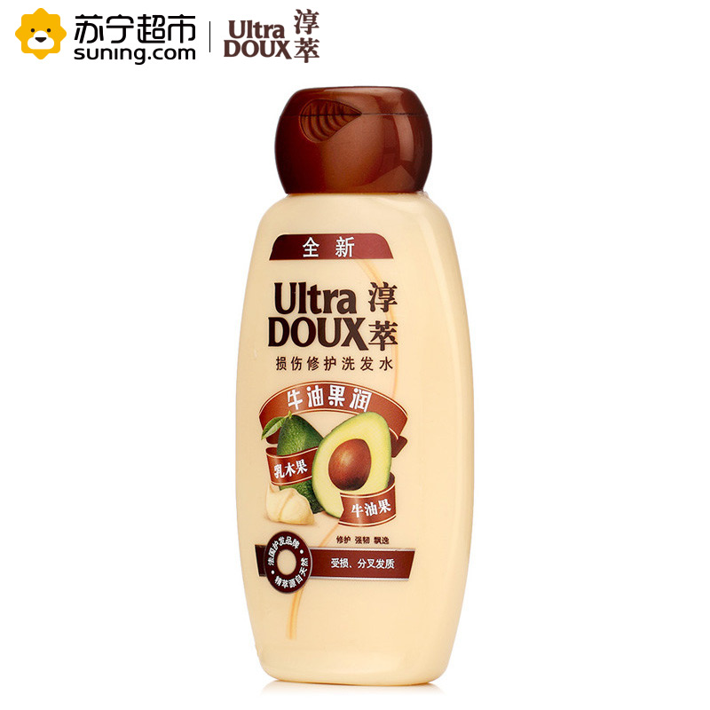 淳萃(UltraDOUX)牛油果润损伤修护洗发水200ml