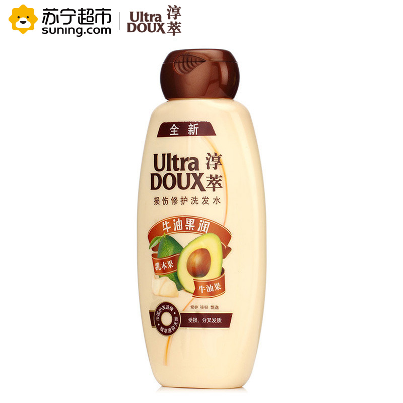 淳萃(UltraDOUX)牛油果润损伤修护洗发水400ml高清大图