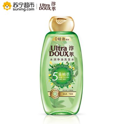 淳萃(UltraDOUX)5重植萃水润净油洗发水400ml