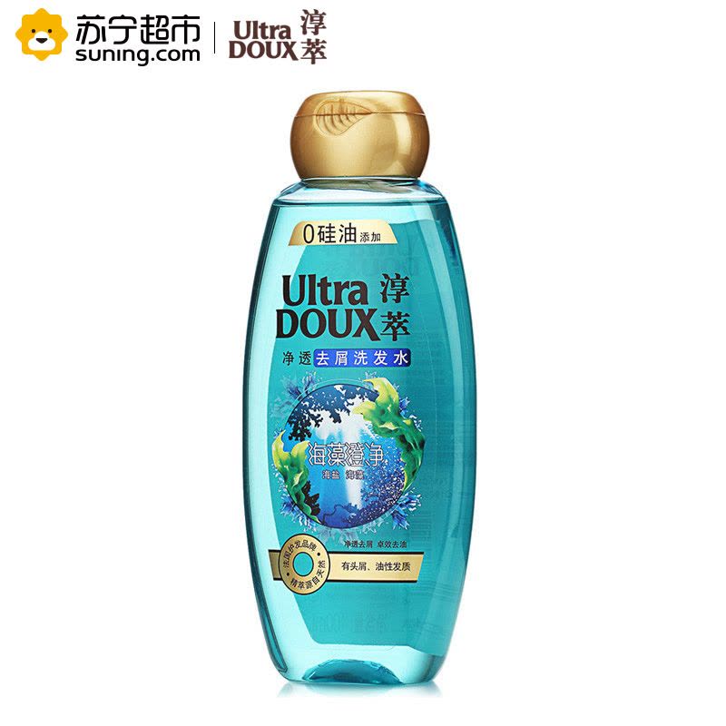 淳萃(UltraDOUX)海藻澄净净透去屑洗发水400ml图片