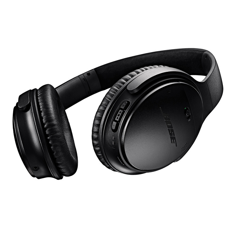 [黑色]BOSE QuietComfort 35无线蓝牙耳机有源消噪耳机QC35