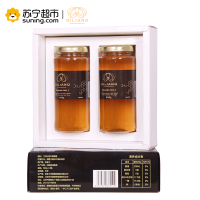 帝丽爱诺(DILIANO)四叶草蜂蜜 500g*2 礼盒装 加拿大进口蜂蜜冲调