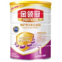 伊利金领冠菁护1段婴儿配方奶粉900g