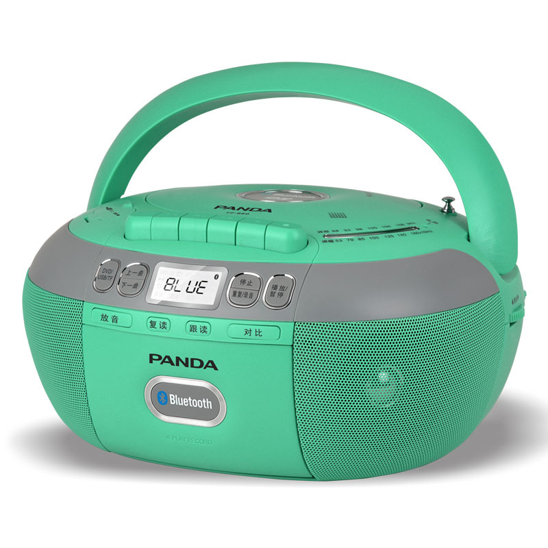 熊猫pandacd790蓝牙连接收录机复读机录音机cd机dvd光盘播放机磁带机