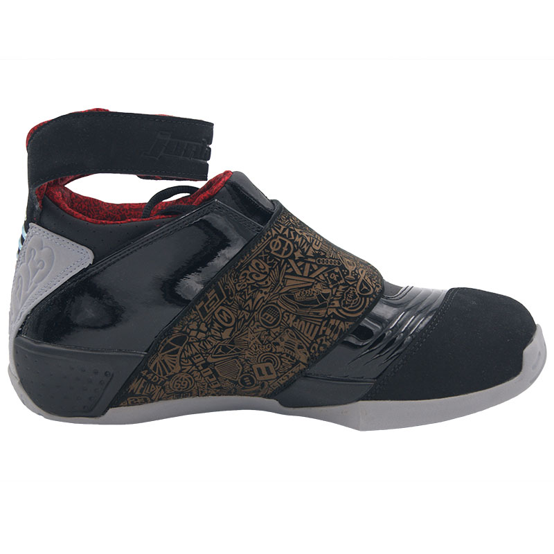 耐克乔丹AJ20 Air Jordan XX 乔20漆皮镭射 黑红复刻 310455-002高清大图