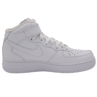 新品/耐克/Nike Wmns Air Force 1 Mid 全白高帮小白鞋女鞋 366731-100