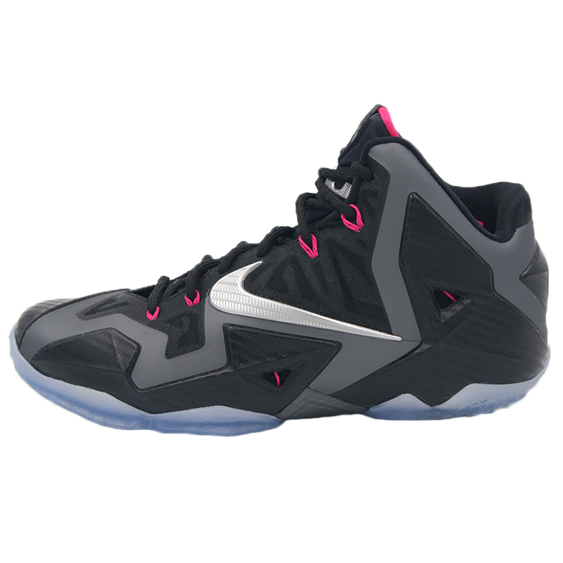 Nike LeBron 11 黑冰蓝 碳纤维 迈阿密之夜616175-003