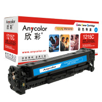 欣彩(Anycolor)AR-1215C(专业版)CB541A蓝色硒鼓 125A 适用惠普HP CP1215 1515n