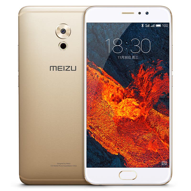 Meizu/魅族 魅族Pro6 Plus 4GB+64GB 香槟金 移动联通4G手机图片