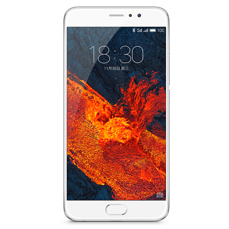 魅族PRO6 Plus 64GB 月光银 移动联通4G手机 双卡双待
