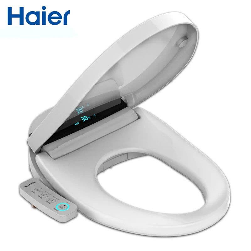 海尔(Haier）卫玺即热式智能洁身器V3-E320智能LED数显马桶盖 妇洗臀洗 烘干除臭 抗菌加热座圈 节能夜灯图片