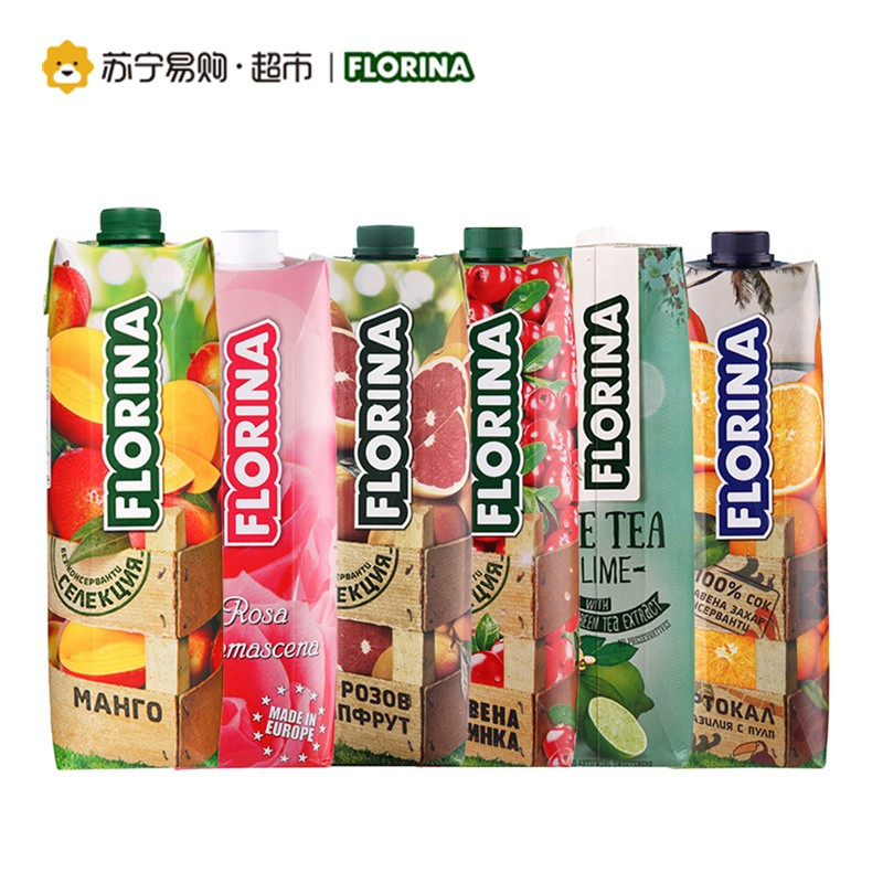 飞那 FLORINA 果汁饮料礼盒 1L*6