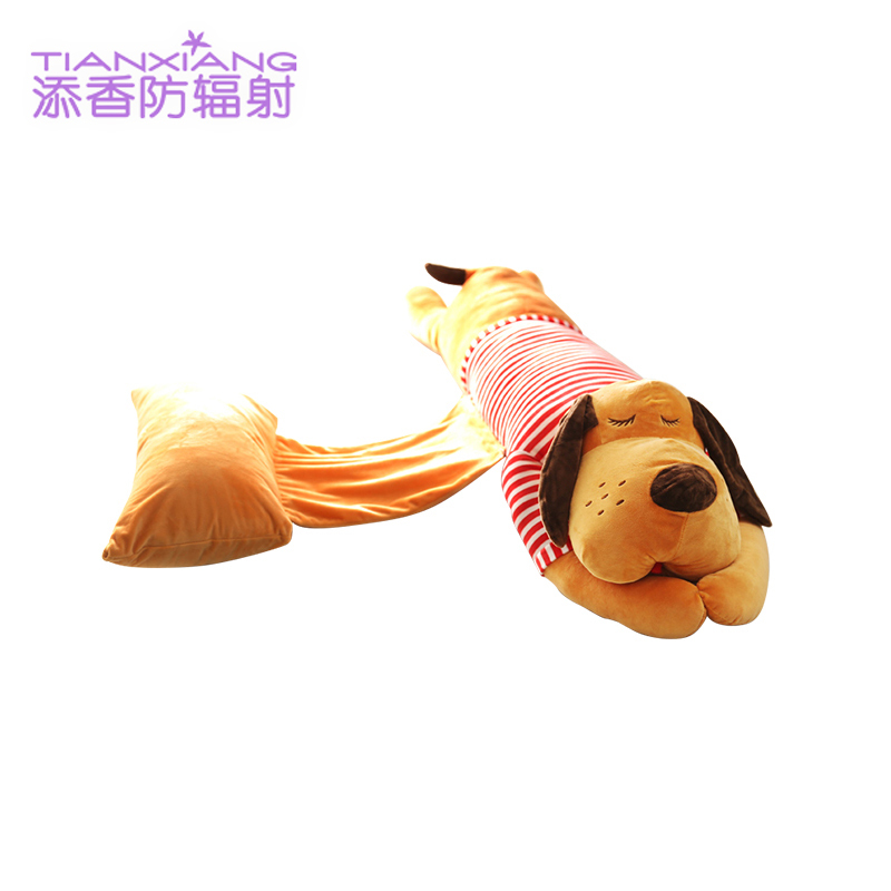 添香秋冬孕妇靠枕腰枕可爱玩偶侧睡睡觉抱枕狗狗布娃娃玩偶抱枕 17038
