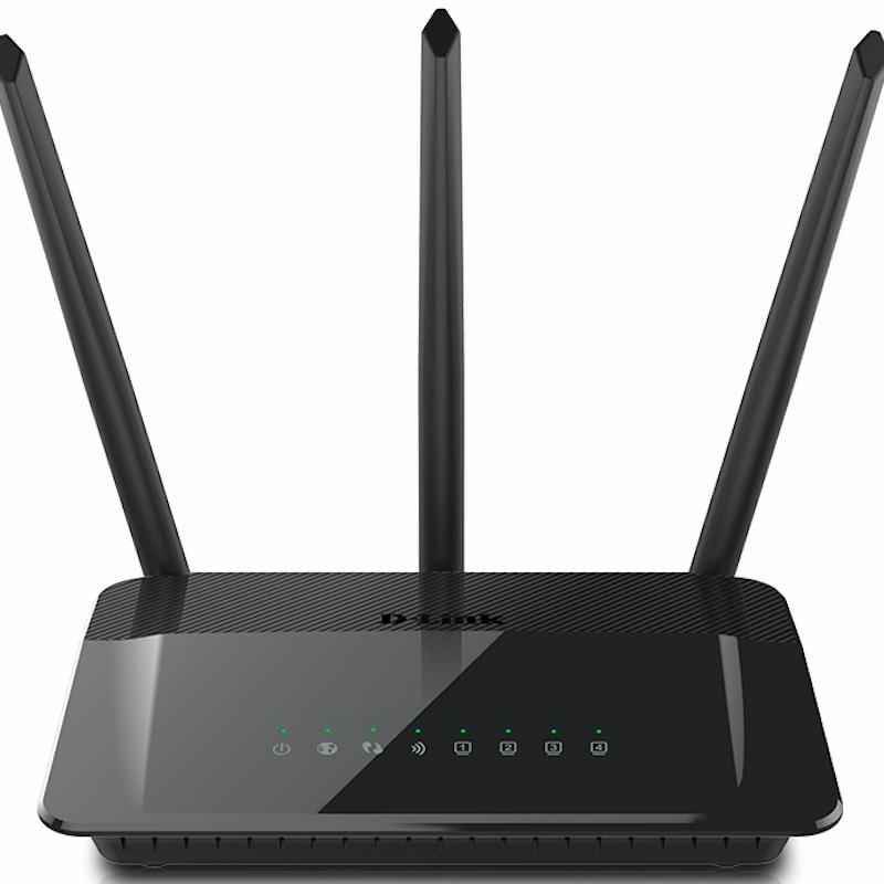 友讯(D-Link)dlink DIR-859 1750M 11AC千兆双频无线路由器 WIFI穿墙别墅级 游戏路由器