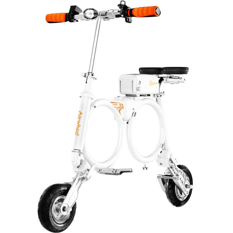Airwheel爱尔威折叠电动车E3 成人代步车 背包电动车图片