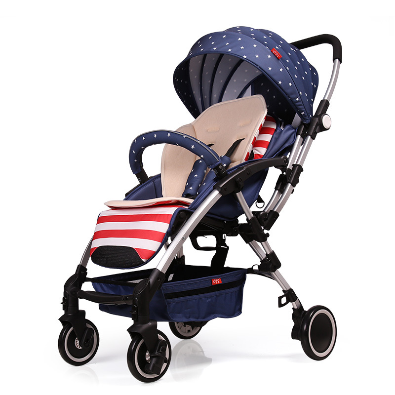 bair蓓尔婴儿手推车可做可躺可换向超轻便