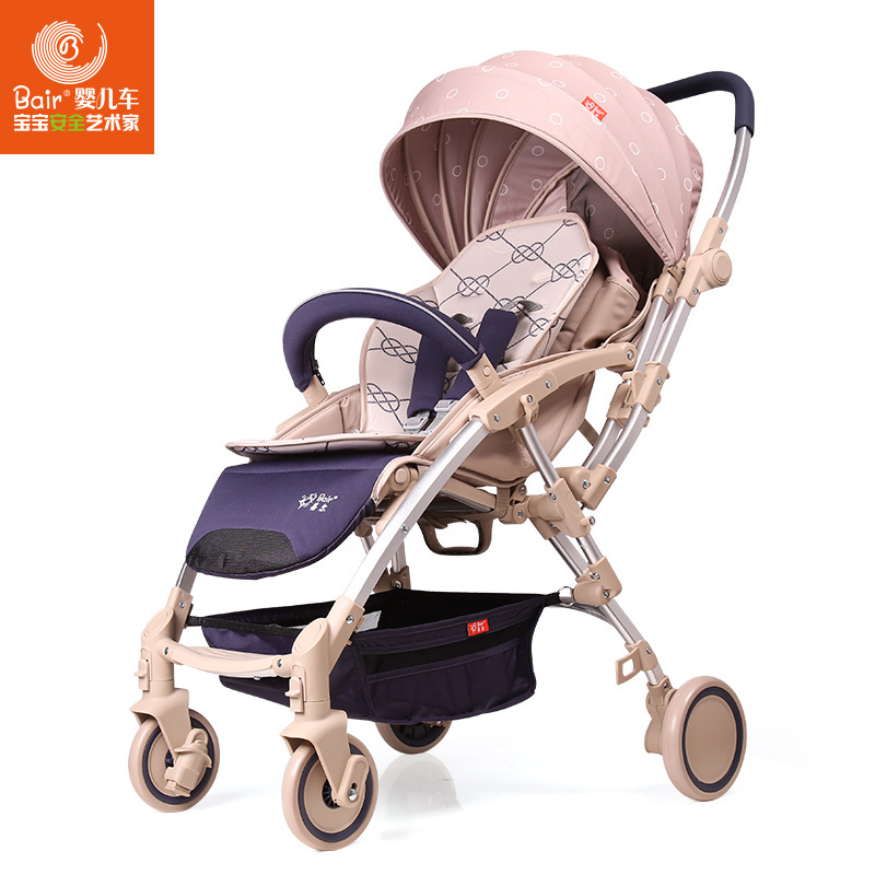 bair蓓尔 婴儿推车双向可登机 超轻便携折叠婴儿车可坐可躺宝宝车 d