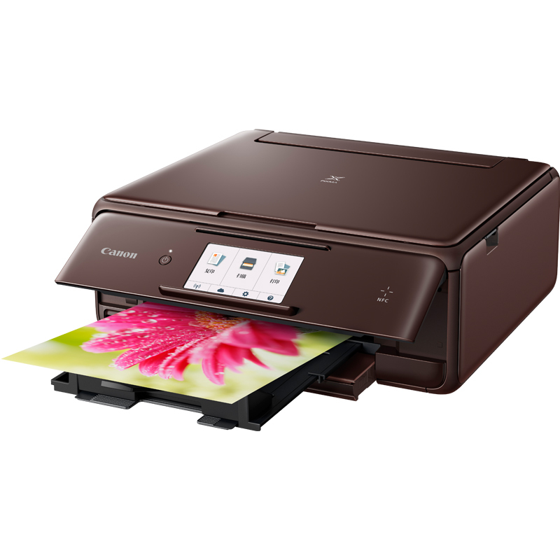 佳能（Canon）TS8080 高品质照片一体机 精致版 棕色