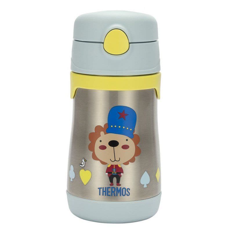 膳魔師(THERMOS)高真空不锈钢吸管杯水杯BS5353L BLN305ml 适用年龄:8个月以上图片