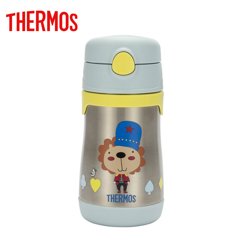 膳魔師(THERMOS)高真空不锈钢吸管杯水杯BS5353L BLN305ml 适用年龄:8个月以上